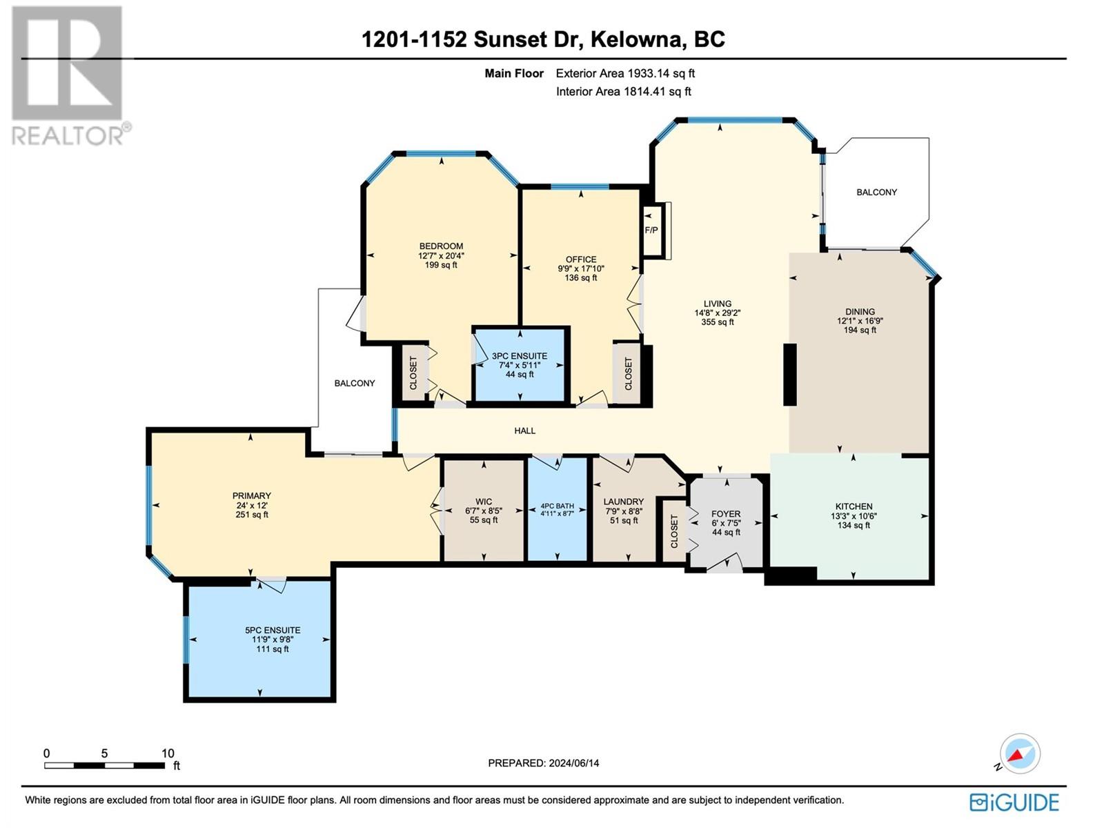 1152 Sunset Drive Unit# 1201, Kelowna, British Columbia  V1Y 9R7 - Photo 58 - 10327412